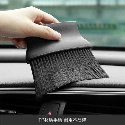 Compact Car Interior Soft Brush for Dashboard & Air Outlet - Wnkrs