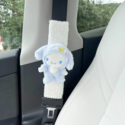 Cute Cartoon Dog Car Seat Belt Shoulder Protector - Wnkrs