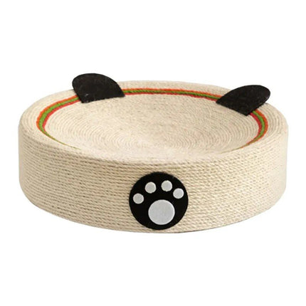 Deluxe Round Cat Scratching Pad - Wnkrs