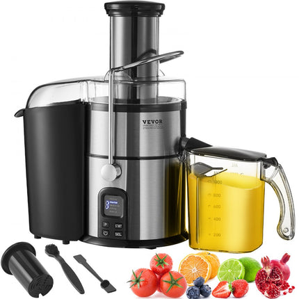 850W Centrifugal Juicer Machine with Easy Clean and Large Feed Chute for Fruits and Vegetables