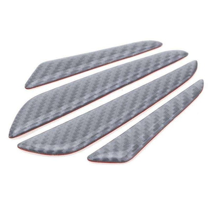 Universal Carbon Fiber Car Door Edge Guard Strips (4 Pcs) - Wnkrs