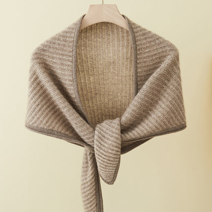 Luxurious 100% Cashmere Triangle Scarf