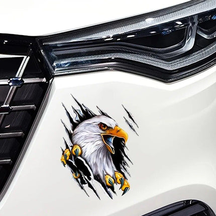 Universal Cartoon Eagle Vehicle Sticker for Full Body Decoration - Wnkrs