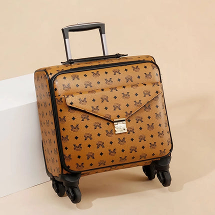 Valise à roulettes légère 14" / 18" - Valises de voyage élégantes pour femmes