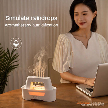 Humidificador de aire y difusor de aromaterapia Raindrop