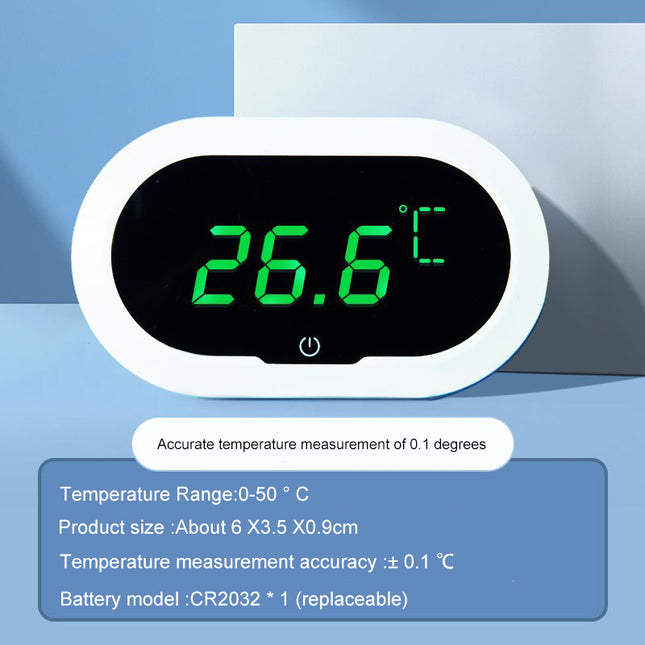 Thermomètre numérique pour aquarium de haute précision avec affichage LED