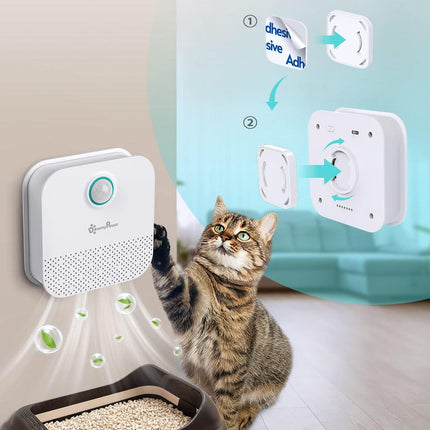 Purificateur d'odeurs intelligent pour litière pour animaux de compagnie