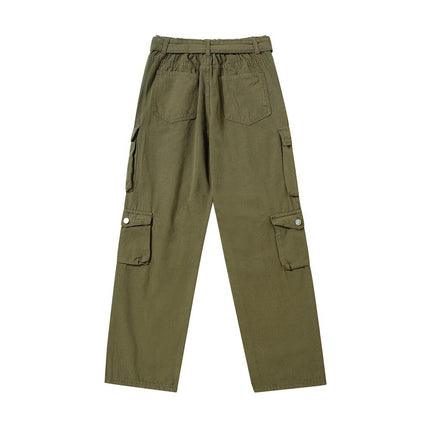 Pantalon cargo vert armée