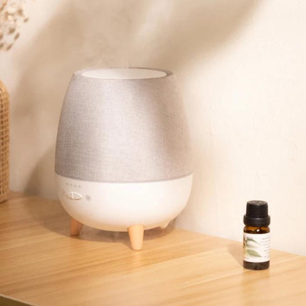 24V Essential Oil Diffuser with Warm LED Night Lamp & Ultrasonic Humidifier