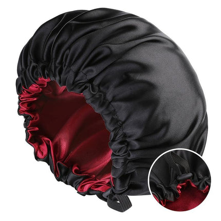 Bonnet en soie ajustable pour femme