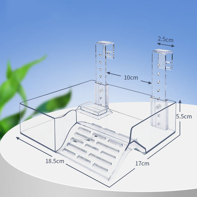 Plataforma para tomar el sol montada en la pared