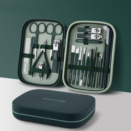 Premium Stainless Steel Nail Care Set - Wnkrs