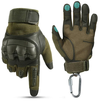 Gants tactiques à écran tactile et doigts longs