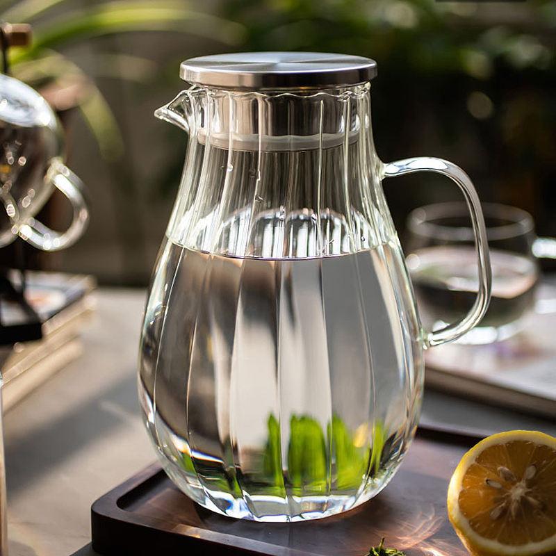 1700 ml Glass Serving Jug with Handle