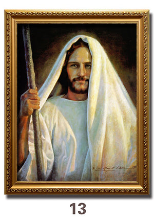 Jesus Portrait Immanuel Lord Christian Decorative Painting - Wnkrs