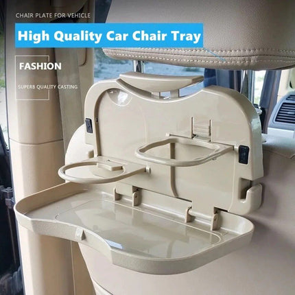 Universal Car Backseat Organizer with Foldable Food and Drink Tray - Wnkrs