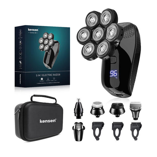 Kit de afeitadora eléctrica 5 en 1 para hombres