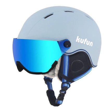 Multi-Functional Ski Helmet with Integrated Visor for Winter Sports - Wnkrs