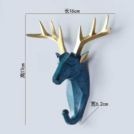 Animal Head Shaped Wall Hanger - Wnkrs