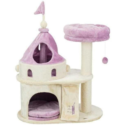 Deluxe Plush & Sisal Cat Tree House - Wnkrs