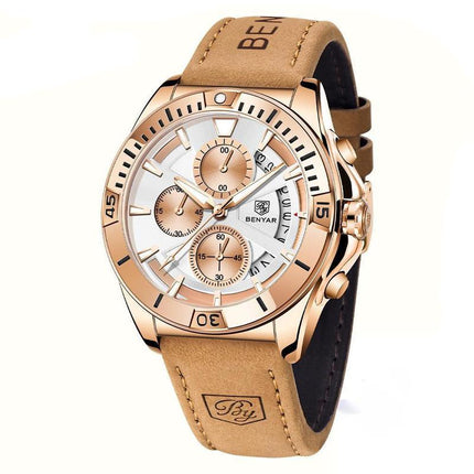 Reloj deportivo de cuarzo de lujo para hombre