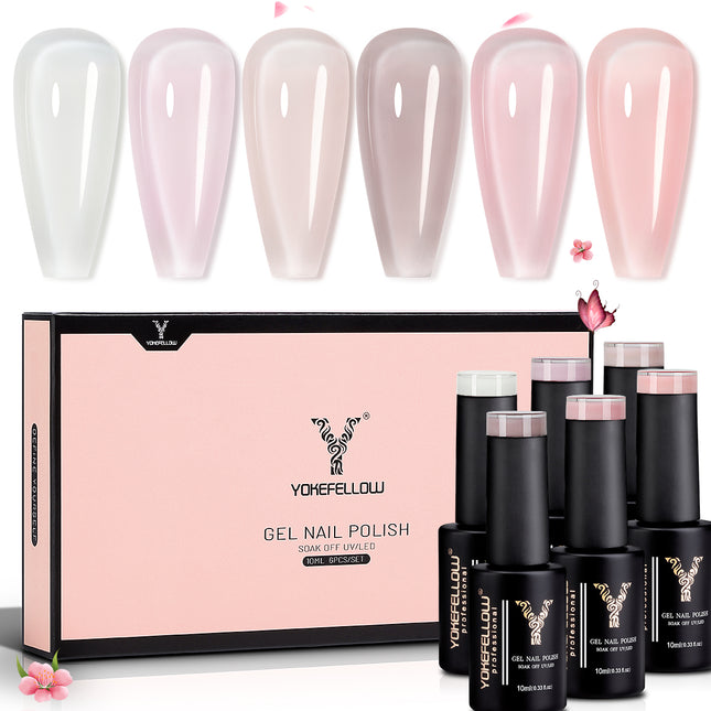 Coffret de vernis gel Jelly Nude