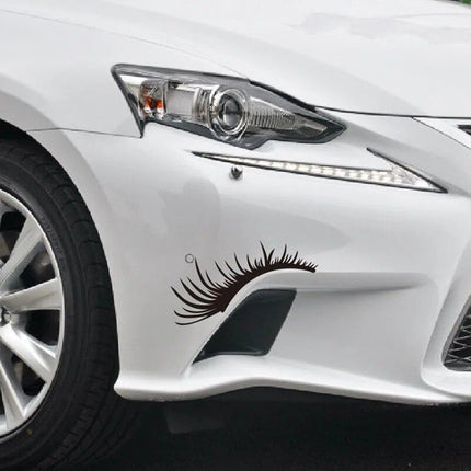 Reflective Car Headlight Eyebrow Stickers - Wnkrs