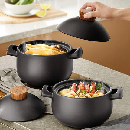 Ceramic Casserole Cooking Pot - Wnkrs