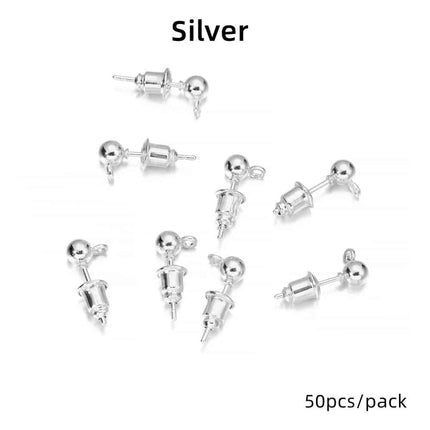 Fifty Stud Earring Connectors - Wnkrs