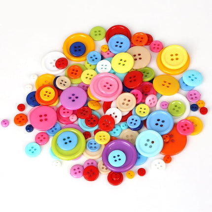 Bright Round Sewing Buttons - Wnkrs