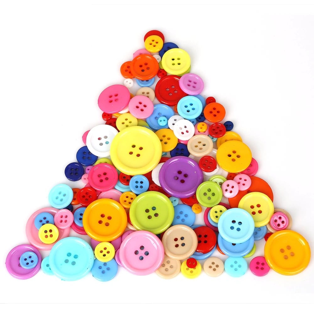 Bright Round Sewing Buttons