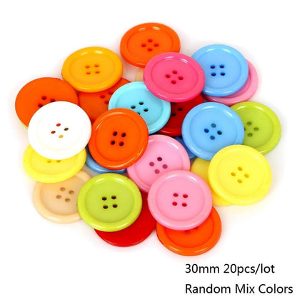 Bright Round Sewing Buttons - Wnkrs