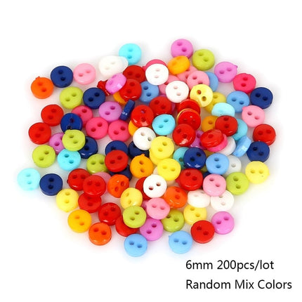 Bright Round Sewing Buttons - Wnkrs