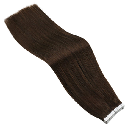 Lujosas extensiones de cabello humano con cinta adhesiva