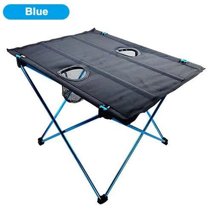 Ultra-Light Folding Outdoor Picnic Table Set with Aluminum Alloy Frame - Wnkrs