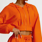 M / Top naranja