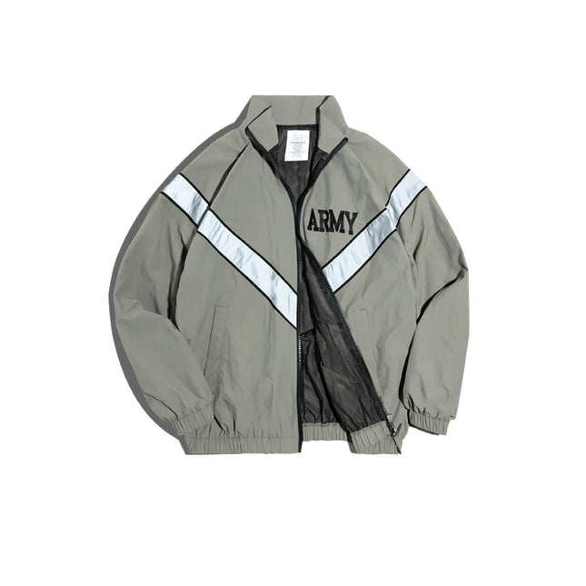 Retro Reflective Bomber Jacket