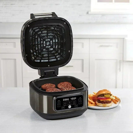 5.5 Quart Multi-Function Indoor Grill and Air Fryer - Wnkrs