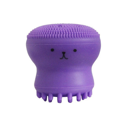 Silicone Octopus Face Cleansing Brush for Exfoliating and Pore Cleaning