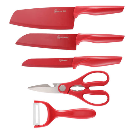 Knife Set Stainless Steel 5 Piece Set - Wnkrs