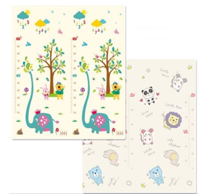 Baby Mat 1CM Thickness Cartoon XPE Kid Play Mat Foldable Anti-skid Carpet Children Game Mat - Wnkrs