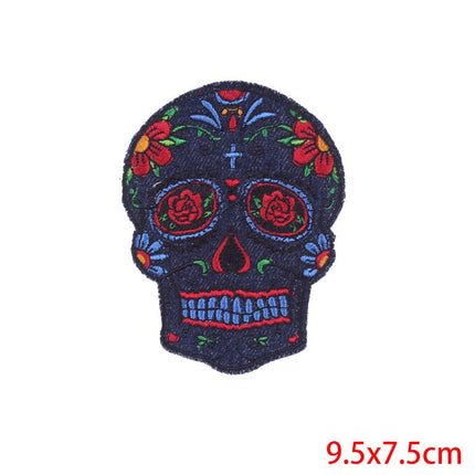 Flower Skull Patch - Wnkrs