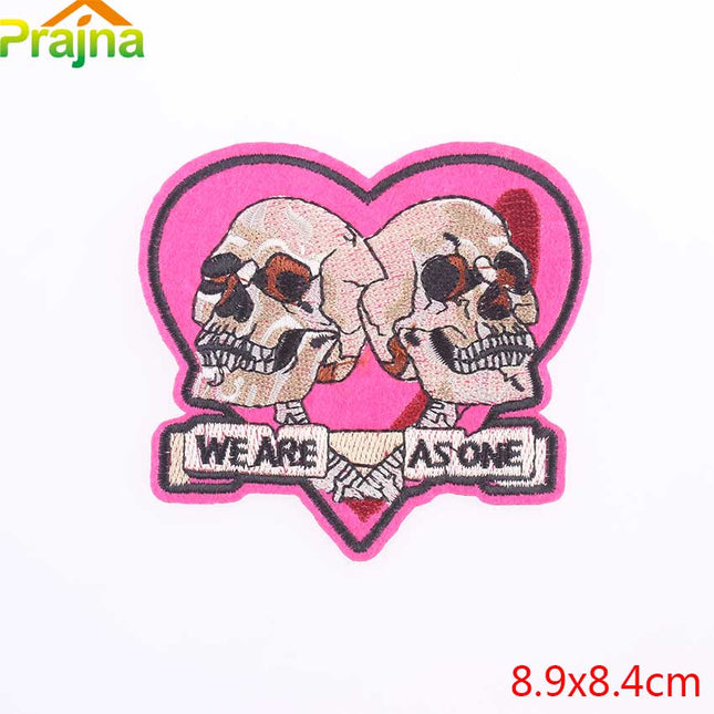 Flower Skull Patch - Wnkrs