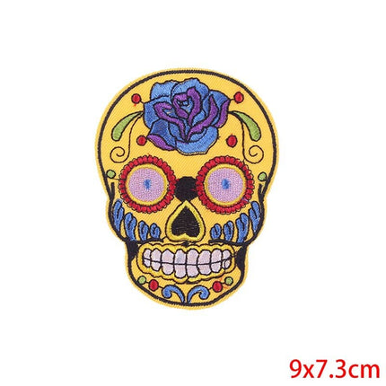 Flower Skull Patch - Wnkrs