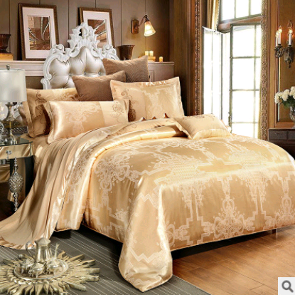 Luxury European Bedding Satin Jacquard Modal Cotton Tencel Set - Wnkrs