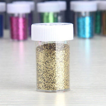 Bottle of Glitter Powder for Art Decor - Wnkrs