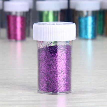 Bottle of Glitter Powder for Art Decor - Wnkrs