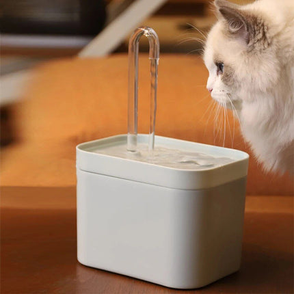 Auto Filter Quiet Cat Water Fountain 1.5L/2.5L - Wnkrs