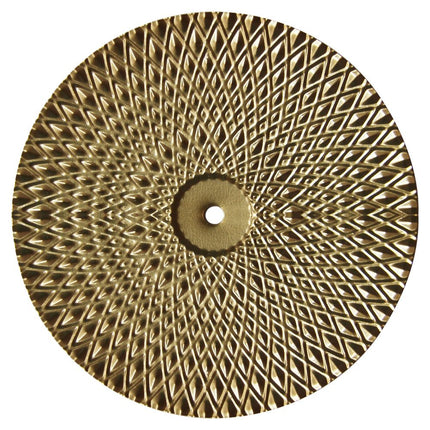 Elegant Round Gold Metal Wall Hanging Decoration