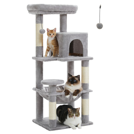 Torre de árbol para gatos de varios niveles